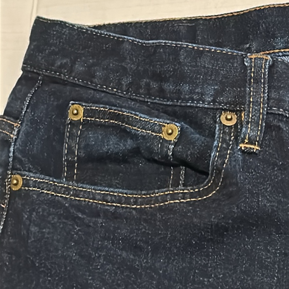 LRL Lauren Jeans Co Size 14 Classic Dark wash dressy jeans. Great condition. - Picture 7 of 11